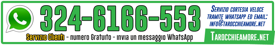 Servizio clienti WhatsApp al 3246166553 di Tarocchieamore.net Servizio clienti WhatsApp Tarocchieamore.net